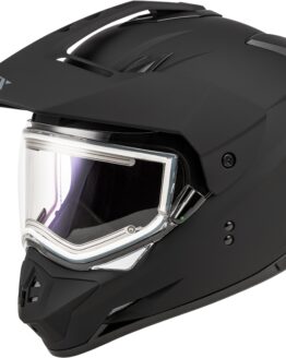 GMAX GM-11S Snow Helmet w/ Electric Shield Matte Black Small