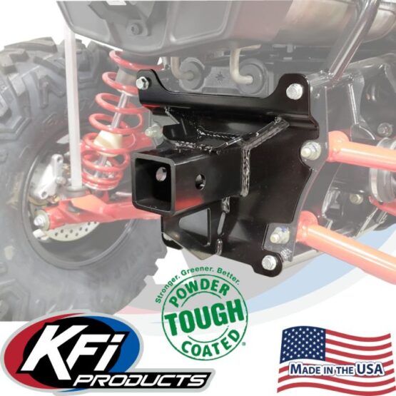 KFI 2 Inch Rear Receiver Hitch For Polaris Sportsman/Scrambler XP 1000 S