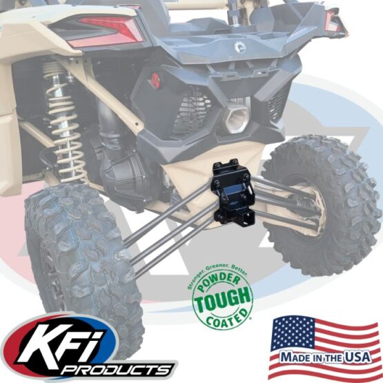 KFI Rear 2" Receiver Hitch For Can-Am Maverick X3 2022+ - Image 2
