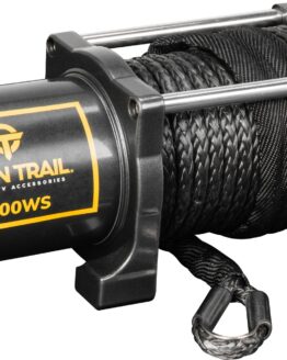 Open Trail 6000LB Wide Winch with Synthetic Rope