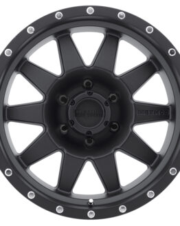 MR301 The Standard 18x9 -12mm Offset 6x5.5 108mm CB Matte Black Wheel
