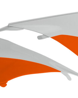 Air Box Covers - White/Orange