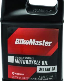 BikeMaster 20W50 Performance Oil - Case of 4 Gallons