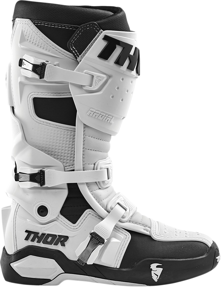 Radial Dirt Bike Boots - White Men's Size 10 - Image 4