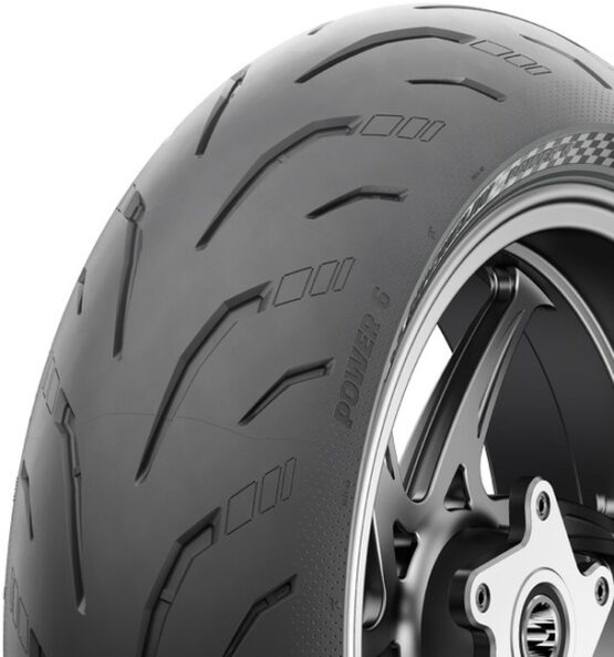 Michelin Power 6 Rear Tire 140/70ZR17 Tubeless Radial