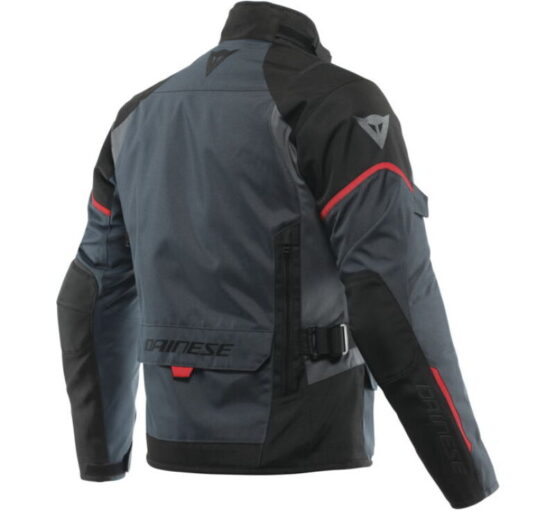 Dainese Tempest 3 D Dry Jacket Ebony Black Lava Red Size 52 - Image 2