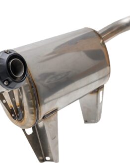 S&S Powertune XTO Slip On Exhaust Muffler Stainless Fits 17+ Maverick X3