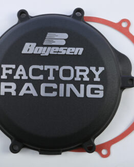 Boyesen Factory Racing Clutch Cover Black Fits 98-07 Suzuki RM125