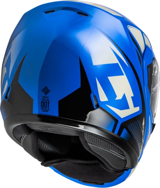 GMAX MD-04 Sector Modular Helmet Blue/Black Small - Image 5