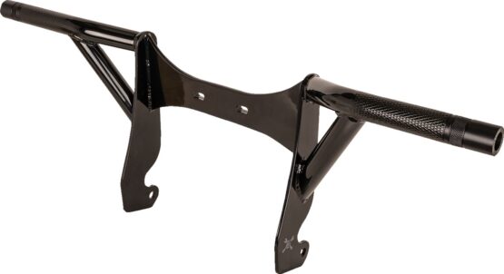 Burly Brand Brawler Front Crash Bar Kit Black For Harley Touring Models