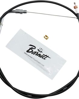 Black Vinyl Throttle Cable +6in.