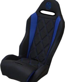 Black/Blue Performance Diamond Front Seat