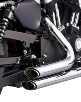 Vance & Hines Shortshots Chrome Exhaust System Fits Sportster 14-22