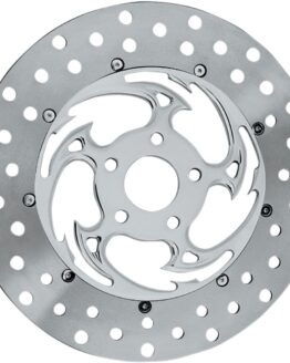 Savage Floating Front Left Brake Rotor 330mm Chrome