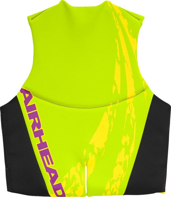Airhead Swoosh Vest 3XL Green Adult Kwik-Dry Life Vest - Image 2