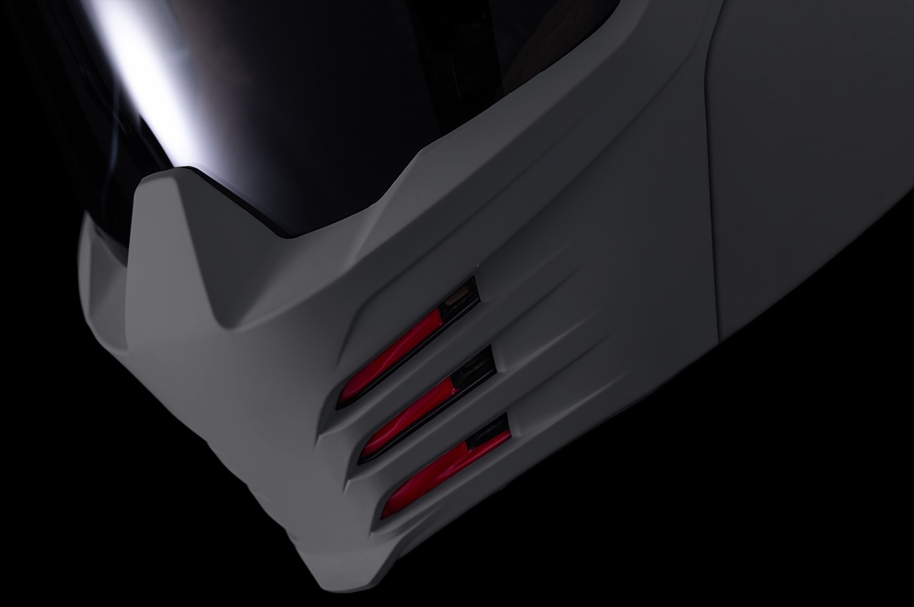 ICON Elsinore Monotype Helmet Matte Gray - Small - Image 8