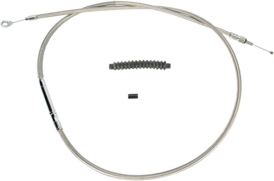 Barnett High-Efficiency Clutch Cable +8in Stainless Harley-Davidson