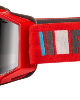 Fly Racing Zone Snow Goggle Red/Charcoal Silver Mirror/Smoke Lens