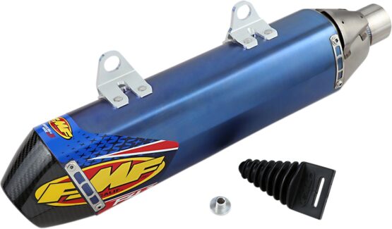 Blue Titanium Factory 4.1 w/CF End Cap Slip On Exhaust