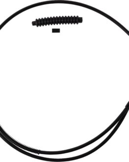 Barnett High-Efficiency Black Vinyl Clutch Cable +8in For Harley-Davidson