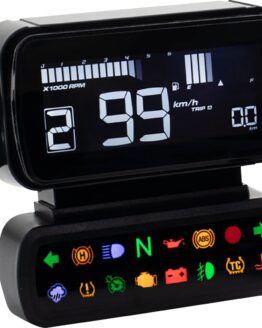 Koso D2 LCD Multifunction Meter For Harley-Davidson Touring Models