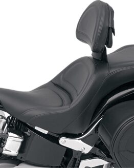 Explorer Stitched 2-Up Seat Black Gel w/Backrest