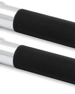 Arlen Ness Fusion Foot and Shift Pegs Chrome Beveled Footpegs