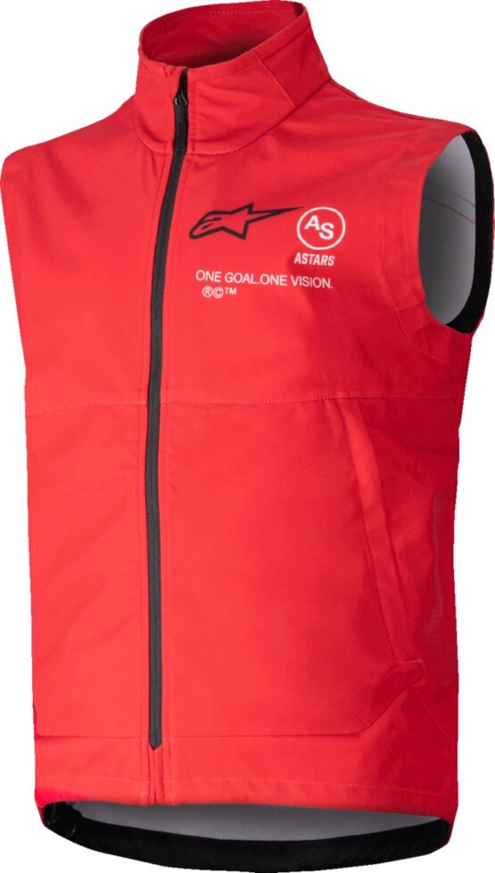 Alpinestars Techstar Softshell Vest Bright Red XL Men's - Image 3
