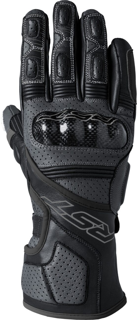 RST Fulcrum CE Leather Gloves Black 2XL Men's US 12
