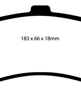 Greenstuff Rear Brake Pads