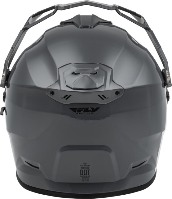 Fly Racing Trekker Solid Helmet Grey XS - Image 4