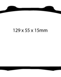 EBC Redstuff Ceramic Front Brake Pads DP31206C Fits 94-01 Acura Integra 1.8