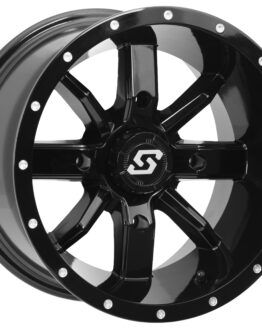 Sedona Hollow Point Wheel 14x8 4/156 4+4 0mm Black
