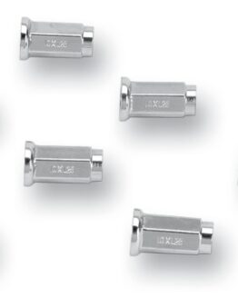 ITP T-9 Pro Series .190 Lug Nuts 10mm x 1.25 Flat Base Chrome Box of 16