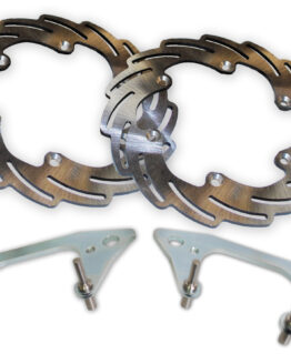 270mm Oversize Front Rotor Kit w/ Brackets