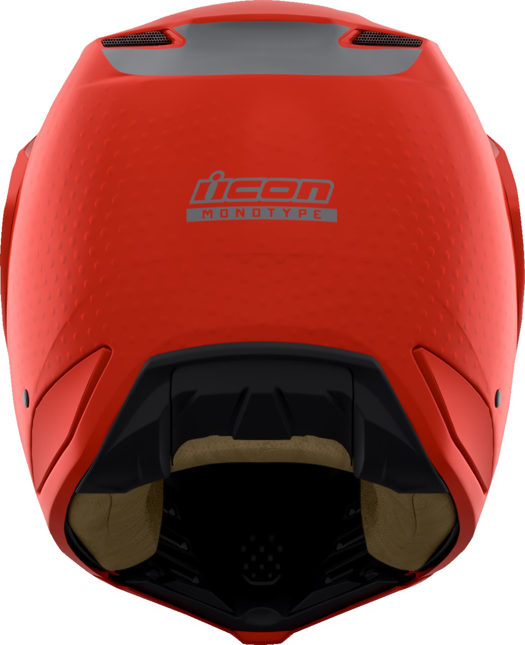 ICON Elsinore Monotype Helmet XS Matte Red - Image 3