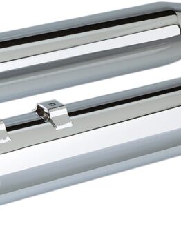 Grand National Chrome 4" Slip On Exhaust Black Cap