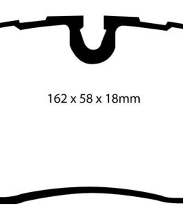 EBC Greenstuff Front Brake Pads DP61541 Fits 05-10 Land Rover LR3 4.4