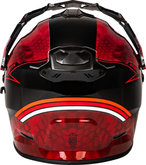 Fly Racing Trekker Kryptek Conceal Helmet Red/Black 2X-Large - Image 4