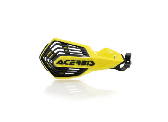 Acerbis K-Future Handguards Yellow/Black - Image 3