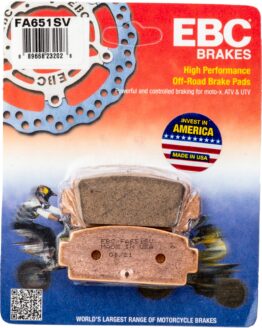 EBC FA651SV Severe Duty SV Series ATV Brake Pads For CF Moto UForce 15-18