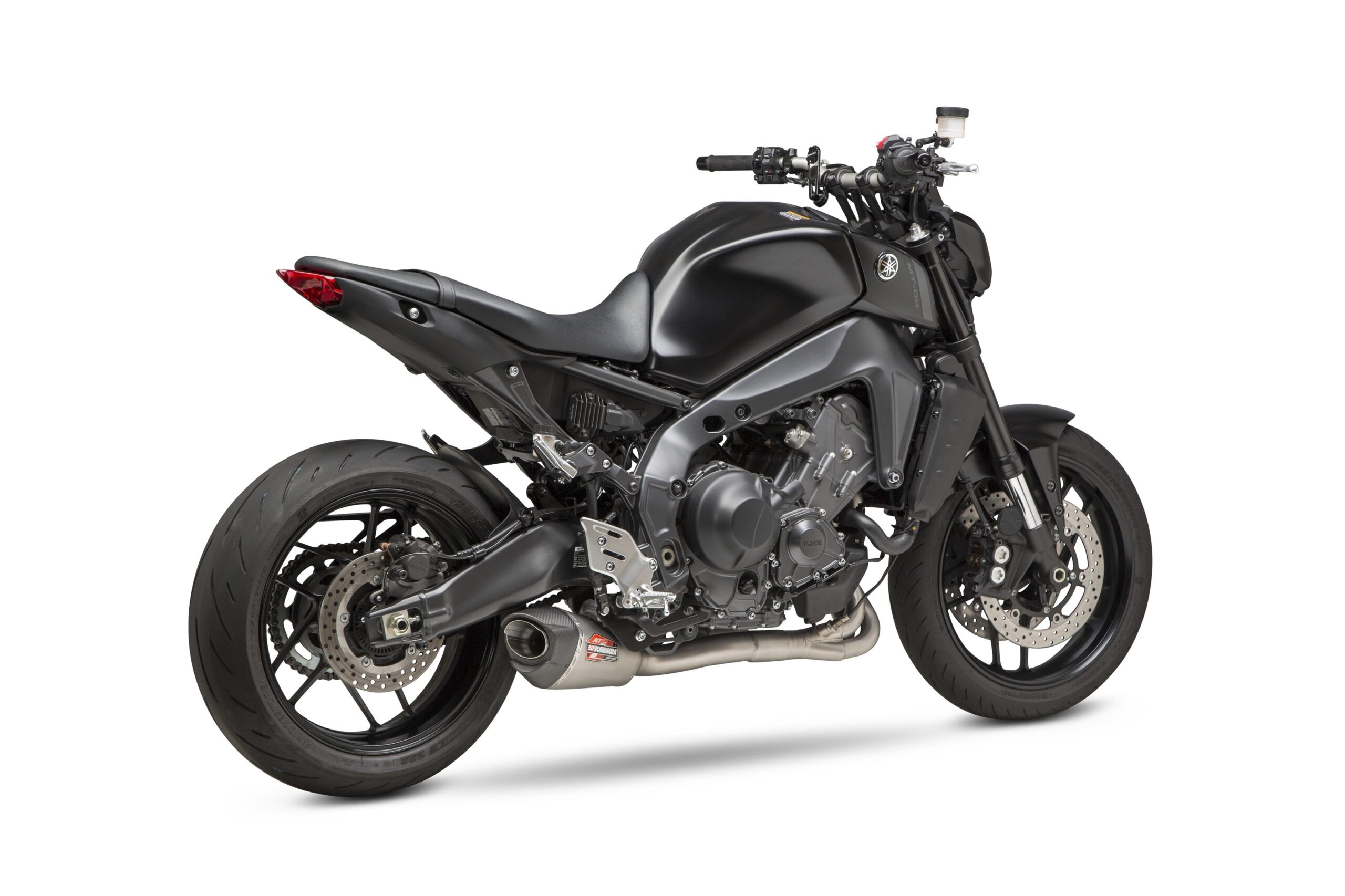Yoshimura AT2 Full System Exhaust Stainless Yamaha MT-09 XSR900 Tracer 900 GT - Image 3