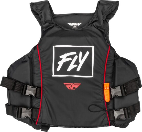 Fly Racing Pullover Flotation Vest Black/White/Red Small