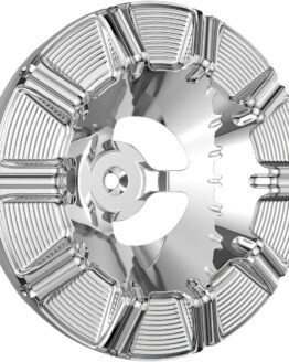 Arlen Ness Chrome 10-Gauge Velocity Cover