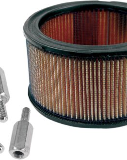 High-Flow Air Filter and Adaptor Kit by S&S Cycle