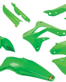 Cycra Complete Powerflow Body Kit Green Fits Kawasaki