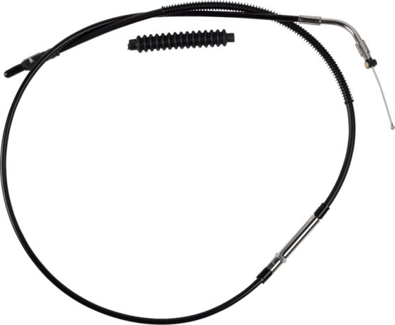Barnett High-Efficiency Black Vinyl Clutch Cable Standard For Harley FLHX