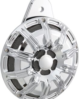 Arlen Ness Universal Chrome Horn Kit 10-Gauge W/Cover