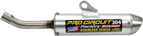 304 Aluminum Slip On Exhaust Silencer