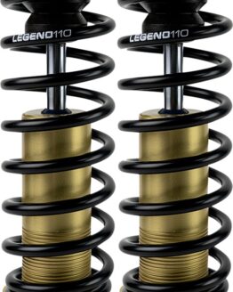 Legend Revo-A 14in Gold Heavy-Duty Rear Shocks For Harley Dyna